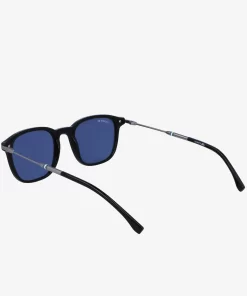 Lacoste Sunglasses-Men'S Rectangular Acetate Sunglasses