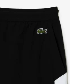 Lacoste Swimwear-Men'S Recycled Polyamide Colourblock Swim Trunks