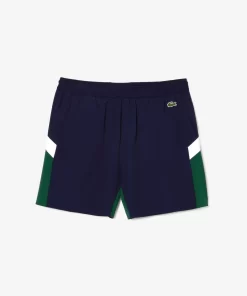 Lacoste Swimwear-Men'S Recycled Polyamide Colourblock Swim Trunks