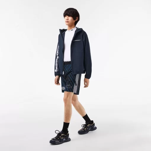 Lacoste Jackets & Coats-Men'S Recycled Polyamide Short Track Jacket