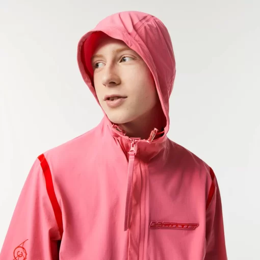 Lacoste Jackets & Coats-Men'S Recycled Polyamide Short Track Jacket