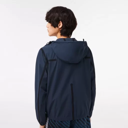 Lacoste Jackets & Coats-Men'S Recycled Polyamide Short Track Jacket