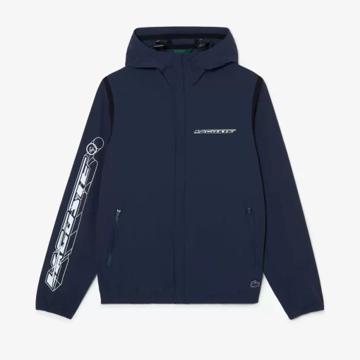 Lacoste Jackets & Coats-Men'S Recycled Polyamide Short Track Jacket