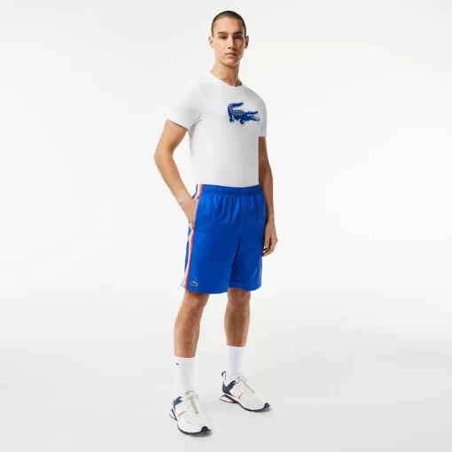 Lacoste Tennis-Men'S Recycled Polyester Tennis Shorts