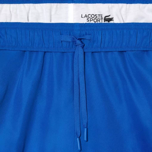 Lacoste Tennis-Men'S Recycled Polyester Tennis Shorts