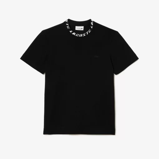 Lacoste T-Shirts-Men'S Regular Fit Branded Collar T-Shirt