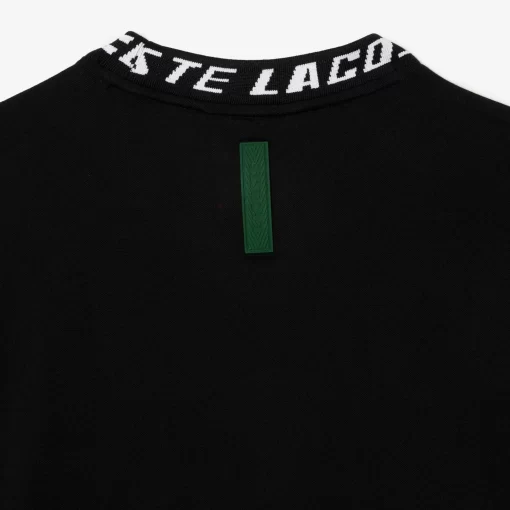 Lacoste T-Shirts-Men'S Regular Fit Branded Collar T-Shirt