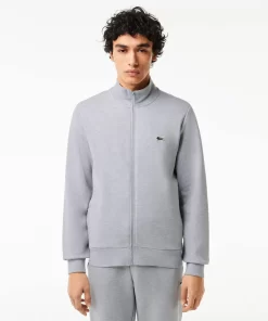 Lacoste Sweatshirts-Men'S Regular Fit Brushed Fleece Zipped Jogger Sweatshirt