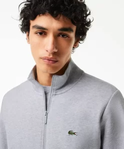 Lacoste Sweatshirts-Men'S Regular Fit Brushed Fleece Zipped Jogger Sweatshirt