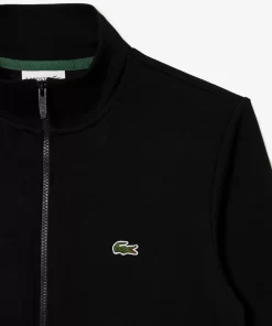 Lacoste Sweatshirts-Men'S Regular Fit Brushed Fleece Zipped Jogger Sweatshirt