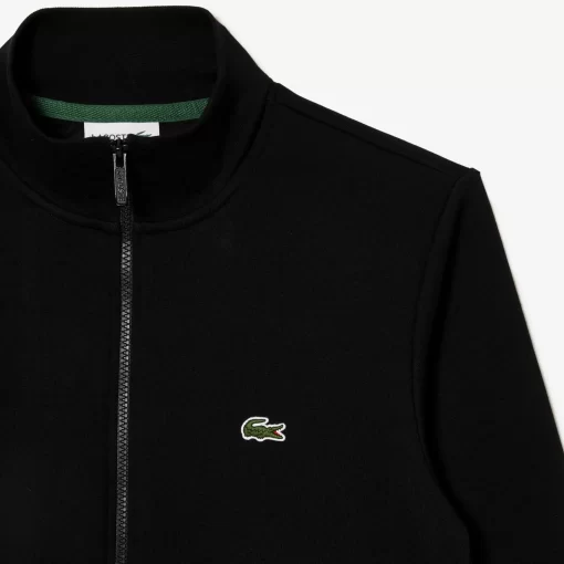 Lacoste Sweatshirts-Men'S Regular Fit Brushed Fleece Zipped Jogger Sweatshirt