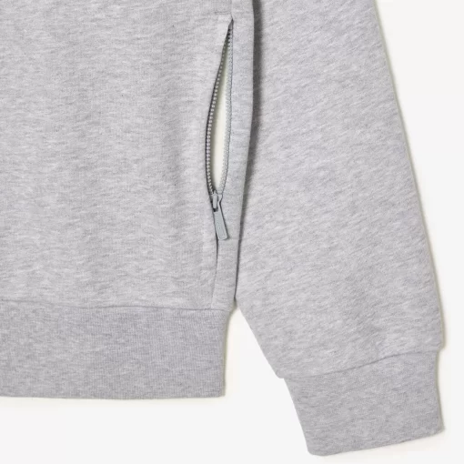 Lacoste Sweatshirts-Men'S Regular Fit Brushed Fleece Zipped Jogger Sweatshirt