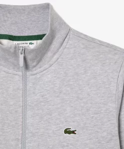 Lacoste Sweatshirts-Men'S Regular Fit Brushed Fleece Zipped Jogger Sweatshirt