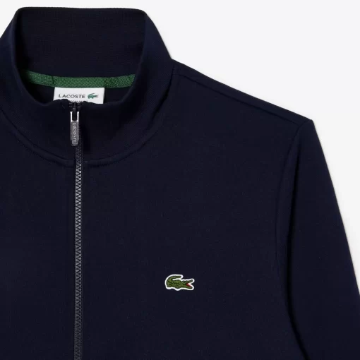 Lacoste Sweatshirts-Men'S Regular Fit Brushed Fleece Zipped Jogger Sweatshirt