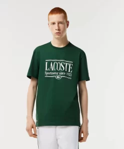 Lacoste T-Shirts-Men'S Regular Fit Jersey T-Shirt