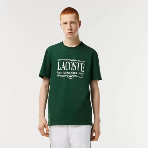 Lacoste T-Shirts-Men'S Regular Fit Jersey T-Shirt