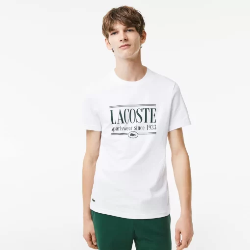 Lacoste T-Shirts-Men'S Regular Fit Jersey T-Shirt