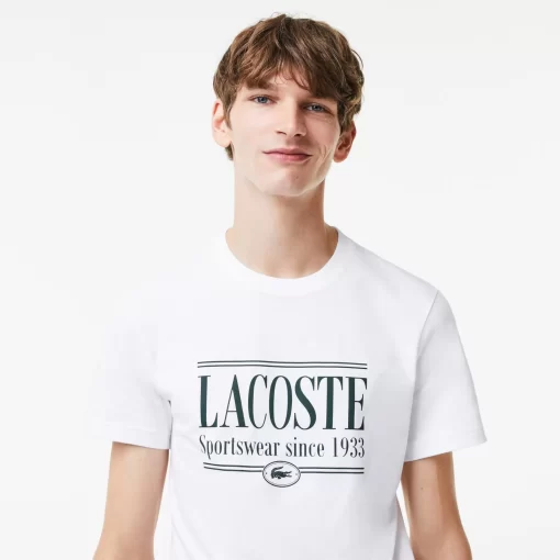 Lacoste T-Shirts-Men'S Regular Fit Jersey T-Shirt