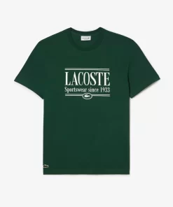 Lacoste T-Shirts-Men'S Regular Fit Jersey T-Shirt