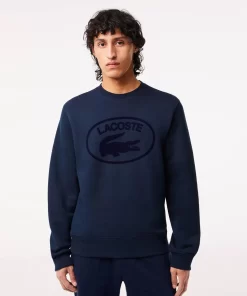 Lacoste Sweatshirts-Men'S Relaxed Fit Organic Cotton Sweatshirt