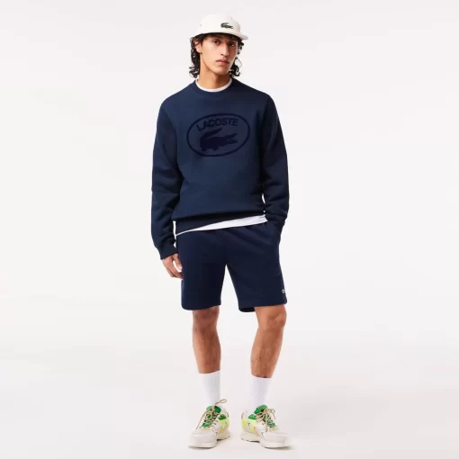 Lacoste Sweatshirts-Men'S Relaxed Fit Organic Cotton Sweatshirt