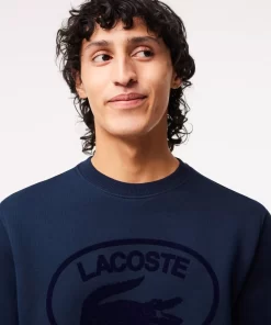 Lacoste Sweatshirts-Men'S Relaxed Fit Organic Cotton Sweatshirt