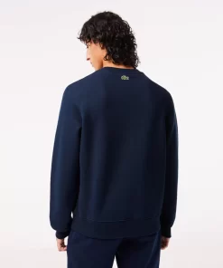 Lacoste Sweatshirts-Men'S Relaxed Fit Organic Cotton Sweatshirt