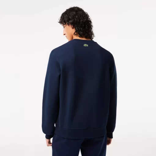 Lacoste Sweatshirts-Men'S Relaxed Fit Organic Cotton Sweatshirt