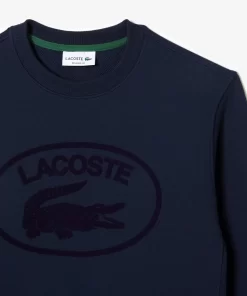 Lacoste Sweatshirts-Men'S Relaxed Fit Organic Cotton Sweatshirt