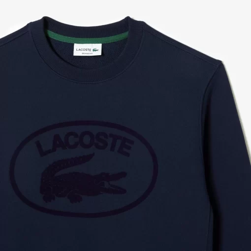 Lacoste Sweatshirts-Men'S Relaxed Fit Organic Cotton Sweatshirt