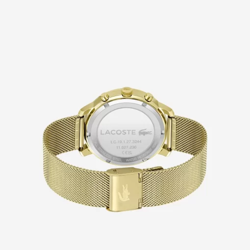 Lacoste Watches-Men'S Replay Fine Gold Ip Steel