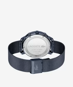 Lacoste Watches-Men'S Replay Night Blue Steel Watch