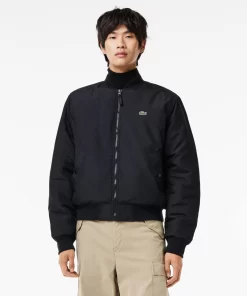 Lacoste Jackets & Coats-Men'S Reversible Quilted Taffeta Bomber Jacket