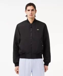 Lacoste Jackets & Coats-Men'S Reversible Quilted Taffeta Bomber Jacket