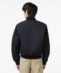 Lacoste Jackets & Coats-Men'S Reversible Quilted Taffeta Bomber Jacket