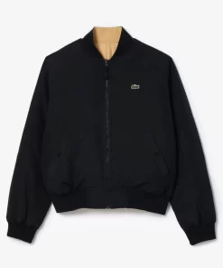 Lacoste Jackets & Coats-Men'S Reversible Quilted Taffeta Bomber Jacket