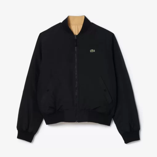 Lacoste Jackets & Coats-Men'S Reversible Quilted Taffeta Bomber Jacket