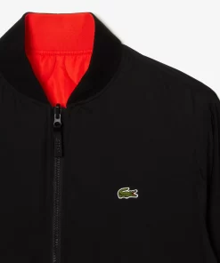 Lacoste Jackets & Coats-Men'S Reversible Quilted Taffeta Bomber Jacket