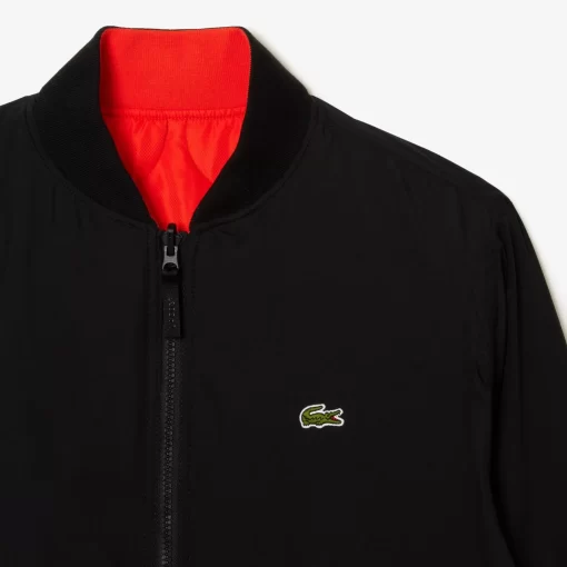 Lacoste Jackets & Coats-Men'S Reversible Quilted Taffeta Bomber Jacket