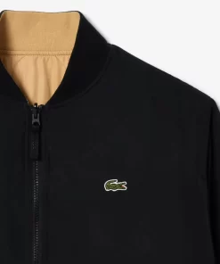 Lacoste Jackets & Coats-Men'S Reversible Quilted Taffeta Bomber Jacket