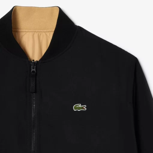 Lacoste Jackets & Coats-Men'S Reversible Quilted Taffeta Bomber Jacket