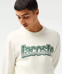 Lacoste Knitwear-Men'S Round Neck Jersey Sweater