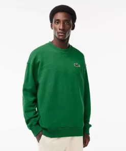 Lacoste Sweatshirts-Men'S Round Neck Loose Fit Croc Print Jogger Sweatshirt