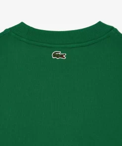 Lacoste Sweatshirts-Men'S Round Neck Loose Fit Croc Print Jogger Sweatshirt