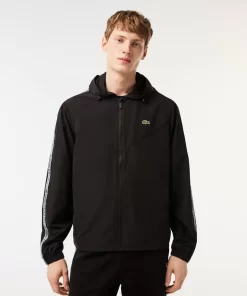 Lacoste Tracksuits-Men'S Short Recycled Polyester Track Jacket