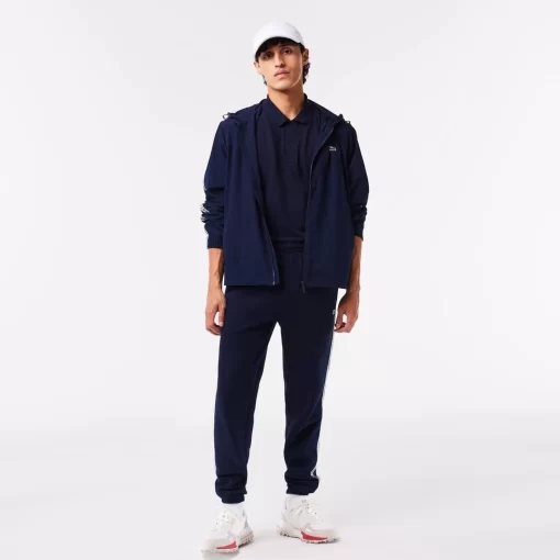 Lacoste Tracksuits-Men'S Short Recycled Polyester Track Jacket