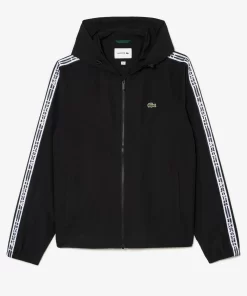 Lacoste Tracksuits-Men'S Short Recycled Polyester Track Jacket