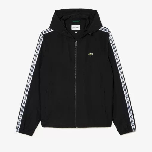 Lacoste Tracksuits-Men'S Short Recycled Polyester Track Jacket