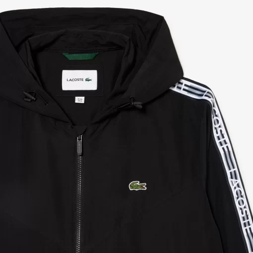 Lacoste Tracksuits-Men'S Short Recycled Polyester Track Jacket