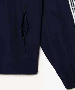 Lacoste Tracksuits-Men'S Short Recycled Polyester Track Jacket